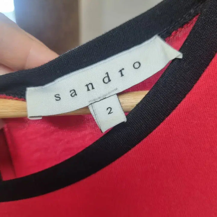 [BUNJANG] Sandro Cotton Zip Dress / 산드로 면 지퍼 원피스