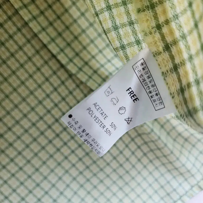 [BUNJANG] ninanosano Checkered Blouse / ninanosano 체크 블라우스