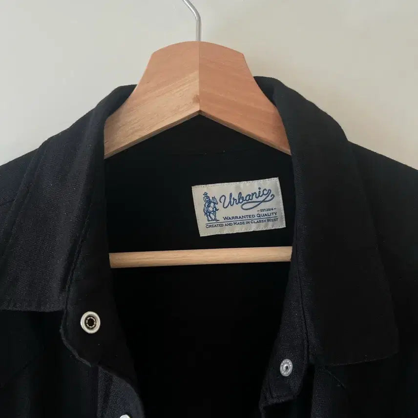 [BUNJANG] Urbanic30 Ranch Shirt Black / 얼바닉30 랜치 셔츠 블랙