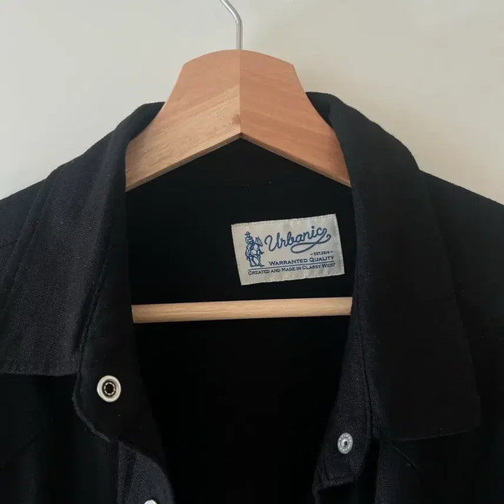 [BUNJANG] Urbanic30 Ranch Shirt Black / 얼바닉30 랜치 셔츠 블랙