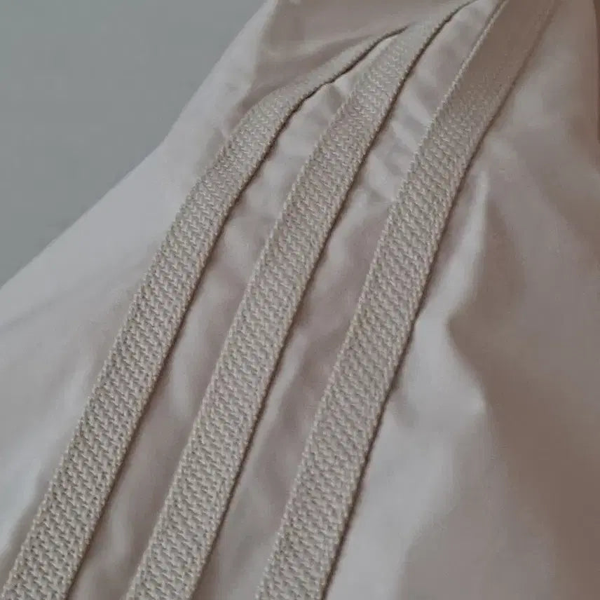 [BUNJANG] Adidas Hooded Windbreaker Beige / 아디다스 후드 바람막이 베이지