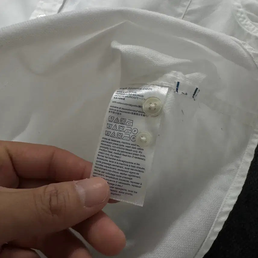 [SOLD OUT] M 타미힐피거 화이트 셔츠