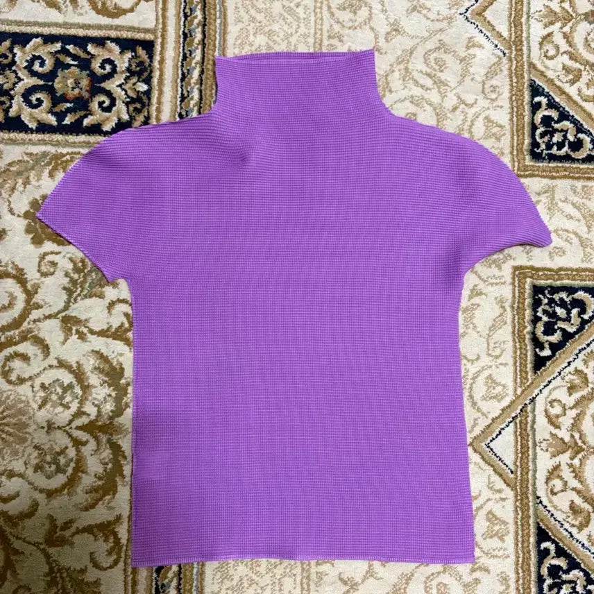 [BUNJANG] Issey Miyake Pleats Please Turtleneck Top / 이세이미야케 플리츠미 플리츠 반목탑