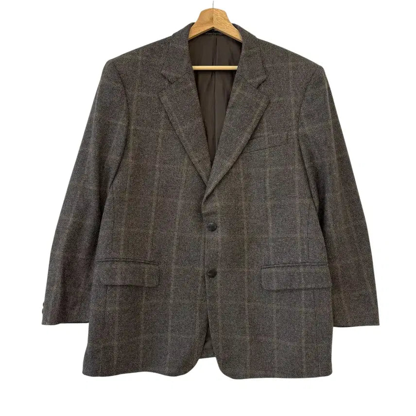 [BUNJANG] Daks Cashmere 100 Check Blazer / 닥스 캐시미어 100 체크 블레이저 100 정품