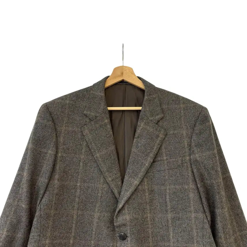 [BUNJANG] Daks Cashmere 100 Check Blazer / 닥스 캐시미어 100 체크 블레이저 100 정품