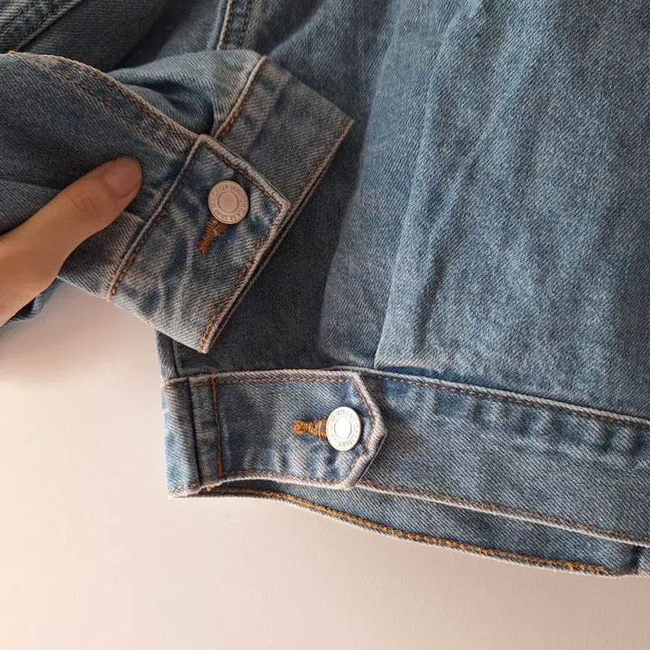 [BUNJANG] Who.A.U Cropped Denim Zip-up Jacket / (1회 착용) 후아유 크롭 데님 집업 크롭 자켓
