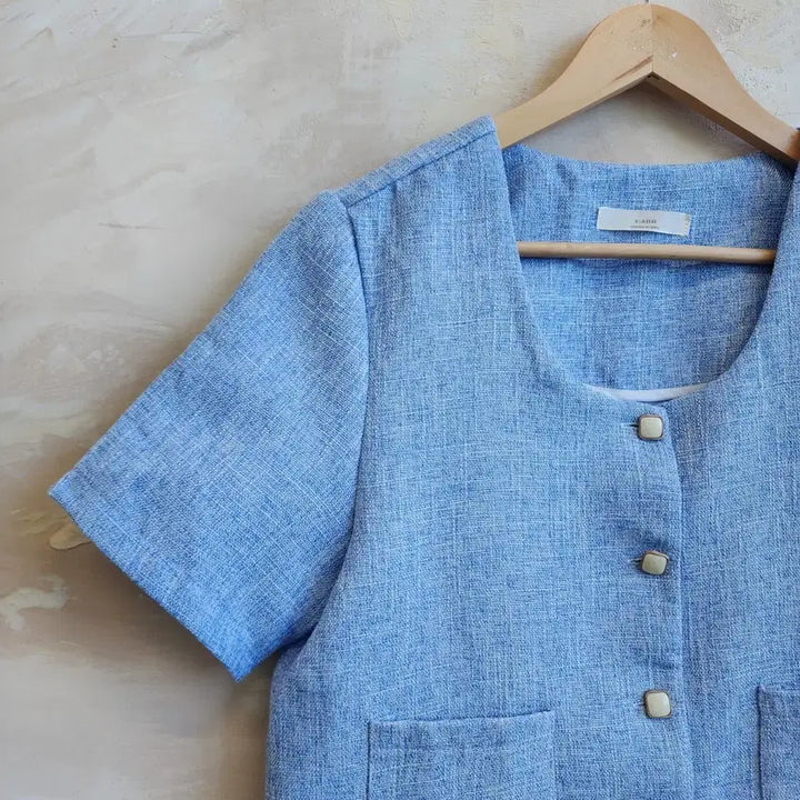 [SOLD OUT] 여름  반팔 자켓 블루