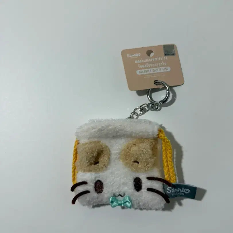 [SOLD OUT] 산리오 미니미니 조리개 마슈마로 마시멜로 고양이 키링