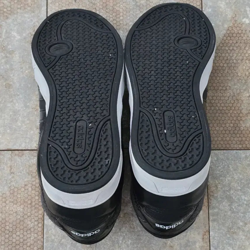 [BUNJANG] Adidas Neo Rolly Mid Black Sneakers / (265)아디다스 네오 롤리 미드 블랙 스니커즈
