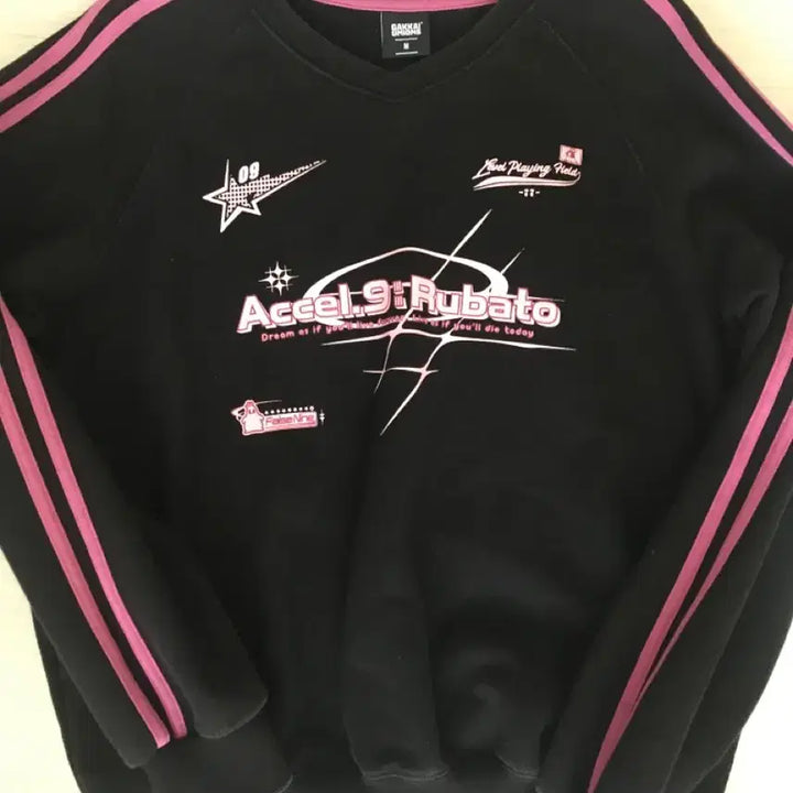 [BUNJANG] Kakkai Unions Rubato V-Neck Sweatshirt Black M / 가까이 유니언즈) 루바토 브이넥 맨투맨 블랙 M