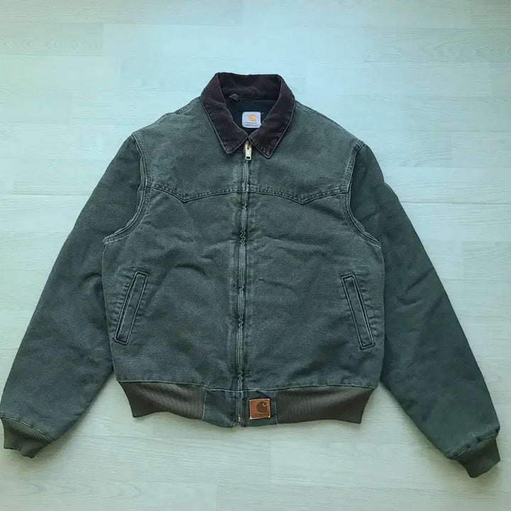 [BUNJANG] Carhartt J14 Moss Green Santa Fe Jacket / [L] 칼하트 j14 mos 모스그린 산타페 자켓