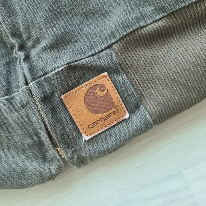 [BUNJANG] Carhartt J14 Moss Green Santa Fe Jacket / [L] 칼하트 j14 mos 모스그린 산타페 자켓