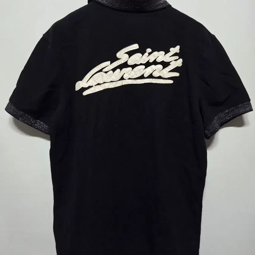 [SOLD OUT] (L)  95 생로랑 블랙 폴로 셔츠 칼라 포인트