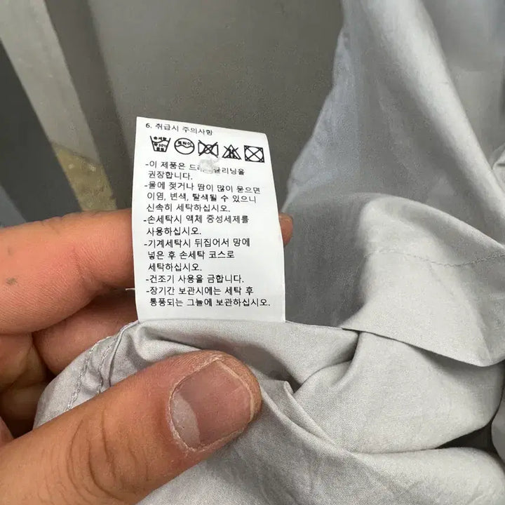 [BUNJANG] Another Office Pocket Short-Sleeve Shirt Gray / 어나더 오피스 포켓 반팔 셔츠 그레이 1