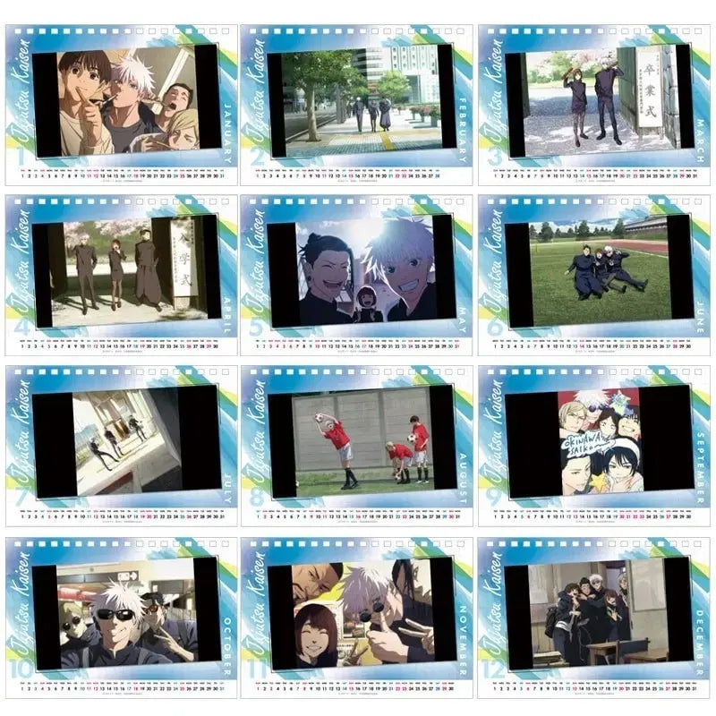 [SOLD OUT] 주술회전 캘린더 달력 2026 회옥옥절 회옥 옥절 총집편 구고전