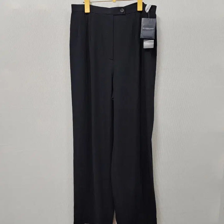 [BUNJANG] Burberry Black Wide Linen Pants / 버버리 블랙 와이드 팬츠 마바지 린넨 새상품 30~31
