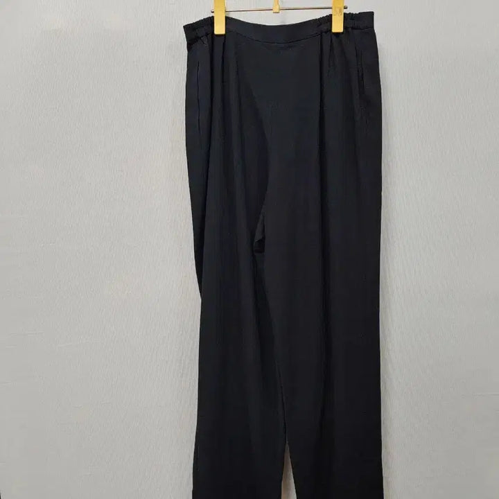 [BUNJANG] Burberry Black Wide Linen Pants / 버버리 블랙 와이드 팬츠 마바지 린넨 새상품 30~31