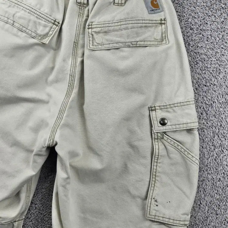 [BUNJANG] Carhartt Cotton Cargo Shorts (38") / 칼하트 코튼 카고 쇼츠 반바지 커스텀 ( 38 " ) / 11987