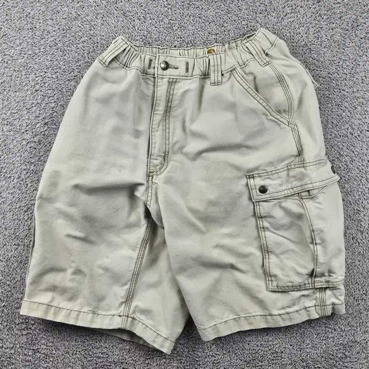 [BUNJANG] Carhartt Cotton Cargo Shorts (38") / 칼하트 코튼 카고 쇼츠 반바지 커스텀 ( 38 " ) / 11987