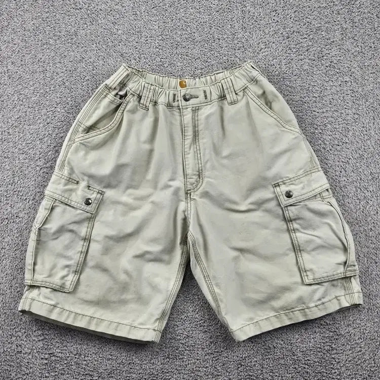 [BUNJANG] Carhartt Cotton Cargo Shorts (38") / 칼하트 코튼 카고 쇼츠 반바지 커스텀 ( 38 " ) / 11987