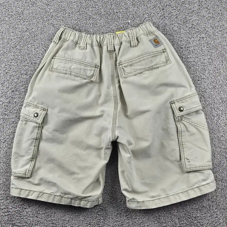 [BUNJANG] Carhartt Cotton Cargo Shorts (38") / 칼하트 코튼 카고 쇼츠 반바지 커스텀 ( 38 " ) / 11987