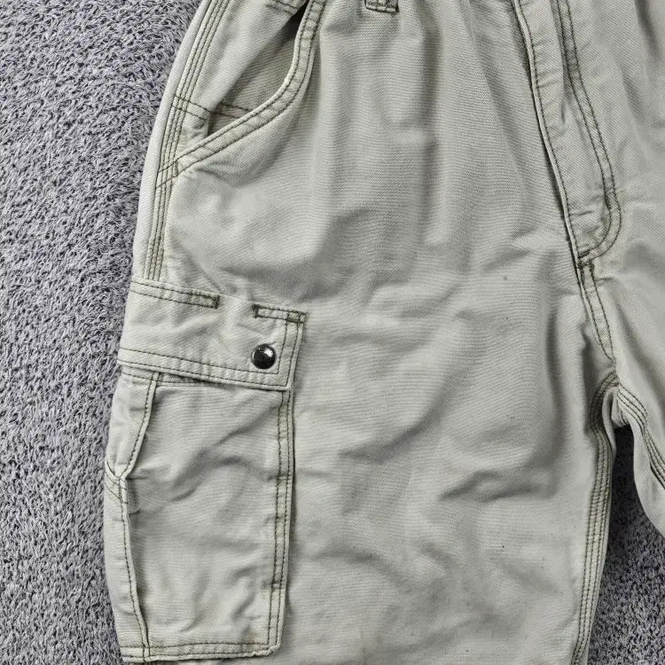 [BUNJANG] Carhartt Cotton Cargo Shorts (38") / 칼하트 코튼 카고 쇼츠 반바지 커스텀 ( 38 " ) / 11987