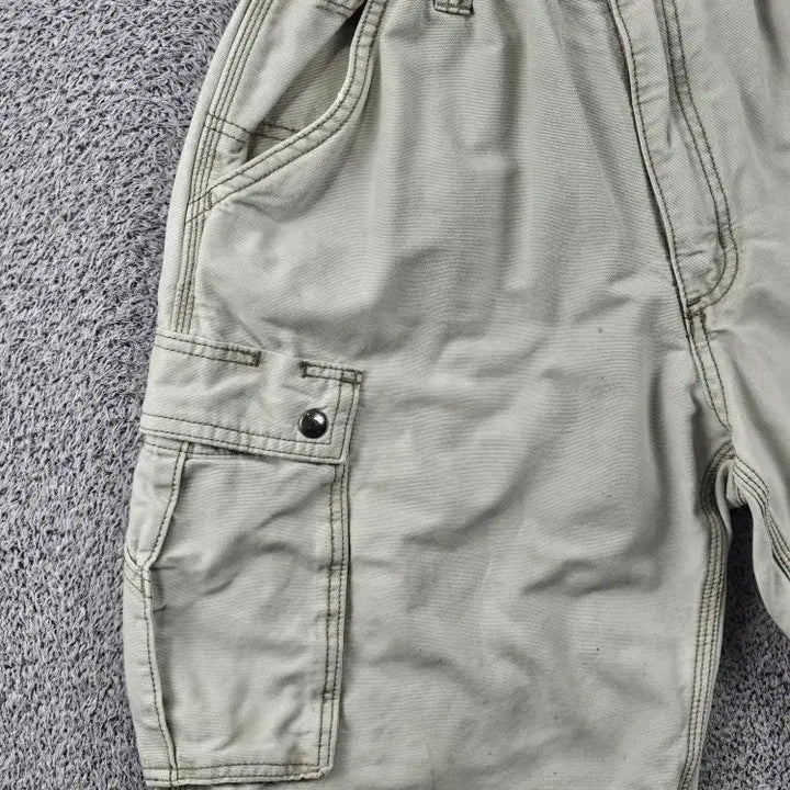 [BUNJANG] Carhartt Cotton Cargo Shorts (38") / 칼하트 코튼 카고 쇼츠 반바지 커스텀 ( 38 " ) / 11987