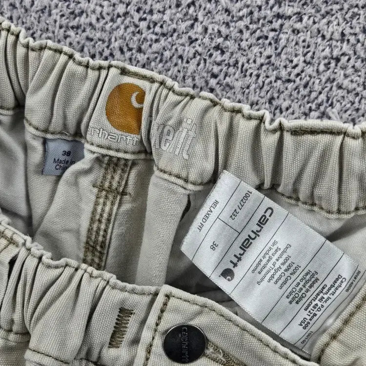 [BUNJANG] Carhartt Cotton Cargo Shorts (38") / 칼하트 코튼 카고 쇼츠 반바지 커스텀 ( 38 " ) / 11987