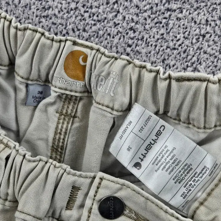 [BUNJANG] Carhartt Cotton Cargo Shorts (38") / 칼하트 코튼 카고 쇼츠 반바지 커스텀 ( 38 " ) / 11987