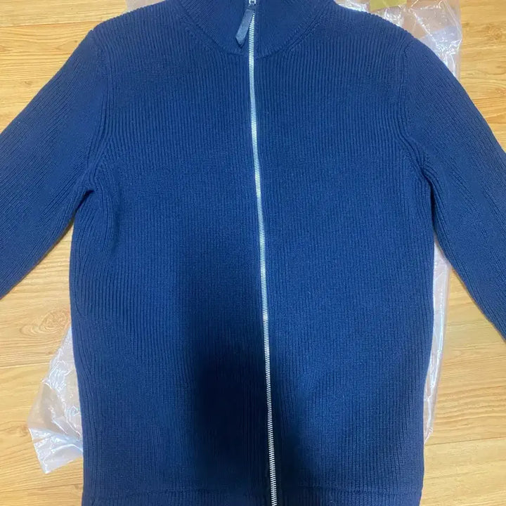 [BUNJANG] Maison Margiela Navy Knit Cardigan / 마르지엘라 네이비 니트 집업