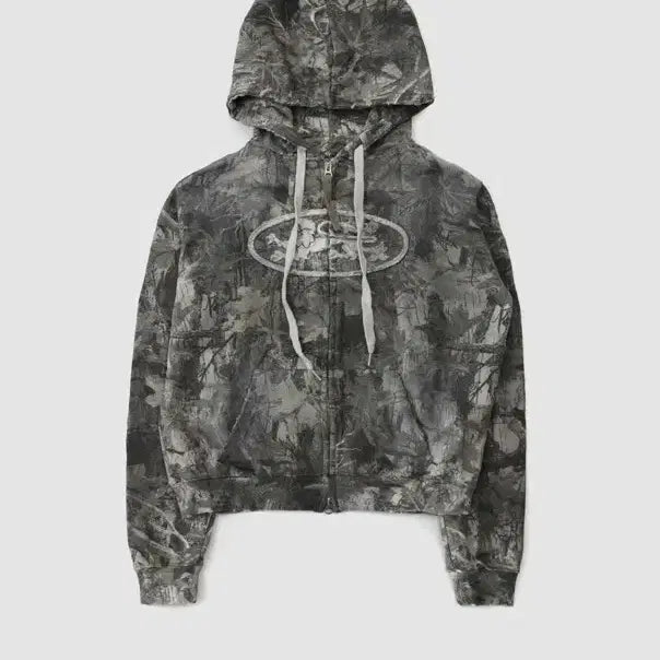 [BUNJANG] Bad Blood Lion Patch Hooded Zip-up Jacket / 배드블러드 라이온패치 후드집업 라이트 리얼트리