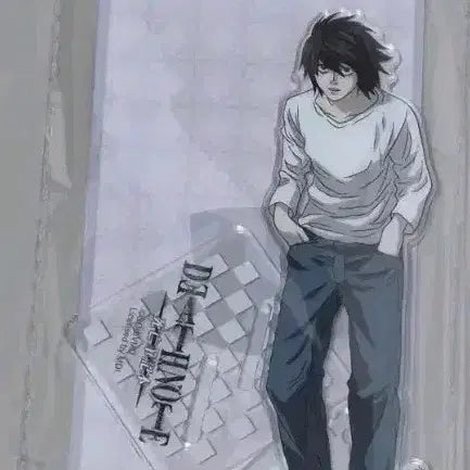 [BUNJANG] Death Note L Acrylic Stand (Sealed) / (미개봉)데스노트 엘 아크릴 스탠드
