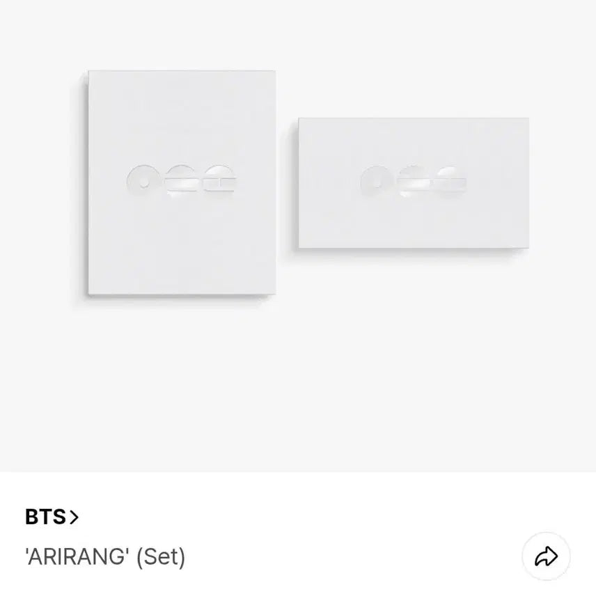 [SOLD OUT] 방탄소년단 BTS 아리랑 미개봉 앨범 세트