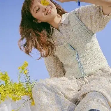 [BUNJANG] Thursday Island Floral Print Long Dress / 써스데이아일랜드 잔꽃 롱원피스