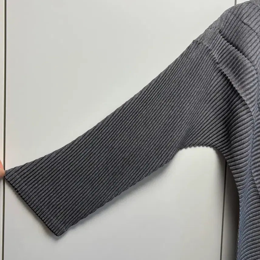 [BUNJANG] Issey Miyake Gray Asymmetrical Long Dress / 이세이미야케 그레이 언발 롱 원피스