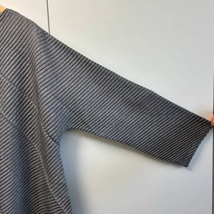 [BUNJANG] Issey Miyake Gray Asymmetrical Long Dress / 이세이미야케 그레이 언발 롱 원피스