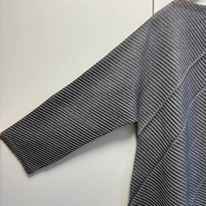 [BUNJANG] Issey Miyake Gray Asymmetrical Long Dress / 이세이미야케 그레이 언발 롱 원피스