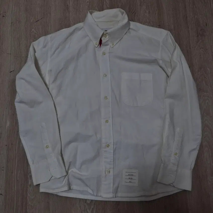 [BUNJANG] Thom Browne New York Button-Down Long Sleeve Shirt / 톰브라운 뉴욕 버튼다운 긴팔 셔츠 (1)