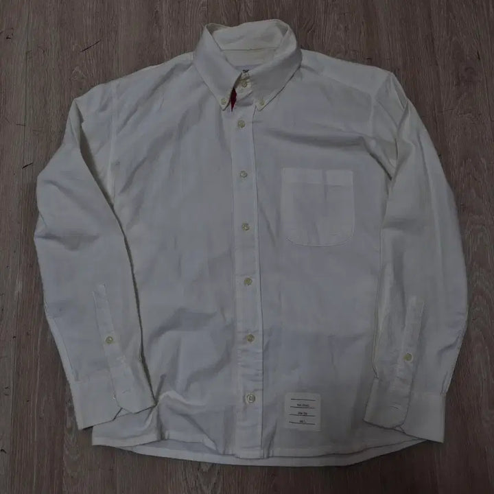 [BUNJANG] Thom Browne New York Button-Down Long Sleeve Shirt / 톰브라운 뉴욕 버튼다운 긴팔 셔츠 (1)