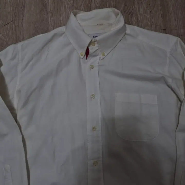 [BUNJANG] Thom Browne New York Button-Down Long Sleeve Shirt / 톰브라운 뉴욕 버튼다운 긴팔 셔츠 (1)