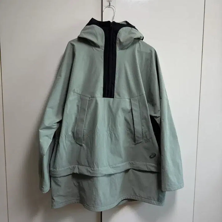 [BUNJANG] Kiko Kostadinov x Asics Anorak Jacket Mint Gray L / 키코 코스타디노브 x 아식스 아노락 민트그레이 L