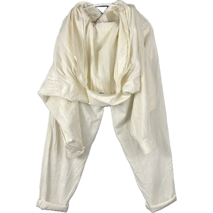 [BUNJANG] Issey Miyake Men Linen Jumpsuit / [M] 이세이 미야케 맨 린넨 점프 수트