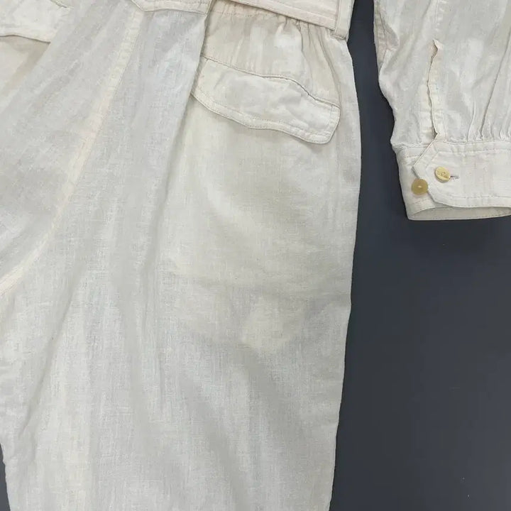 [BUNJANG] Issey Miyake Men Linen Jumpsuit / [M] 이세이 미야케 맨 린넨 점프 수트