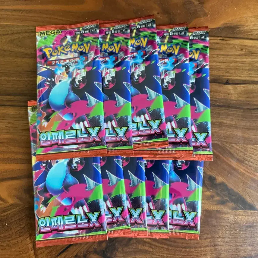 [SOLD OUT] 인페르노x 자펀기팩 포켓몬카드