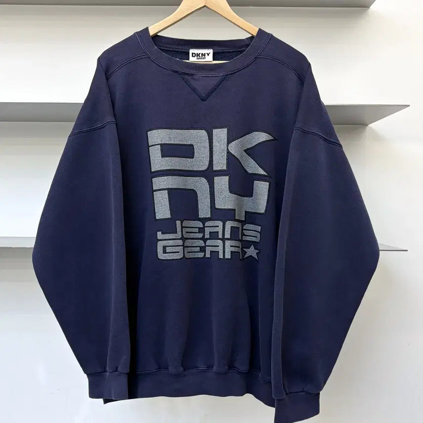 [BUNJANG] DKNY Jeans 90s USA Gear Sweatshirt / DKNY 진스 90s U.S.A DKNY 진스 기어 스웻