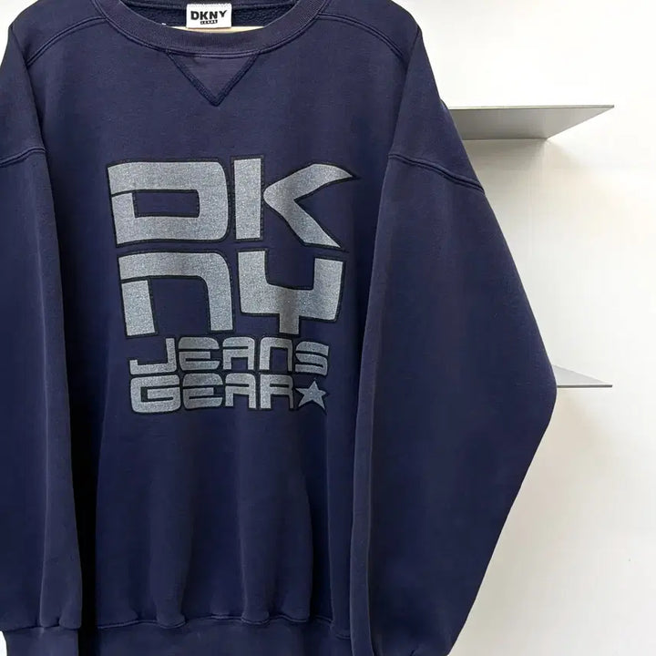 [BUNJANG] DKNY Jeans 90s USA Gear Sweatshirt / DKNY 진스 90s U.S.A DKNY 진스 기어 스웻