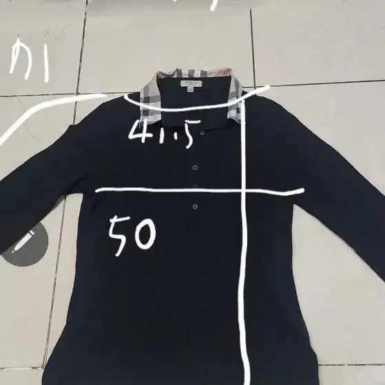 [BUNJANG] Burberry Black Label Pleated Skirt &amp; Long Sleeve Shirt / 버버리 블랙라벨 주름스커트 36/ 버버리 긴팔 77