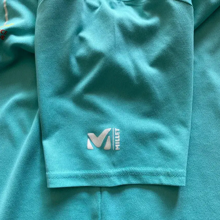 [BUNJANG] Millet Mint Functional Short Sleeve T-Shirt / 밀레 반팔 티셔츠
