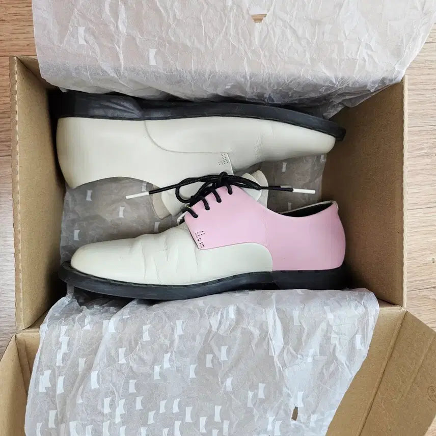 [BUNJANG] Camper Twins Leather Flats 230mm / 캠퍼 twins 단화 230mm