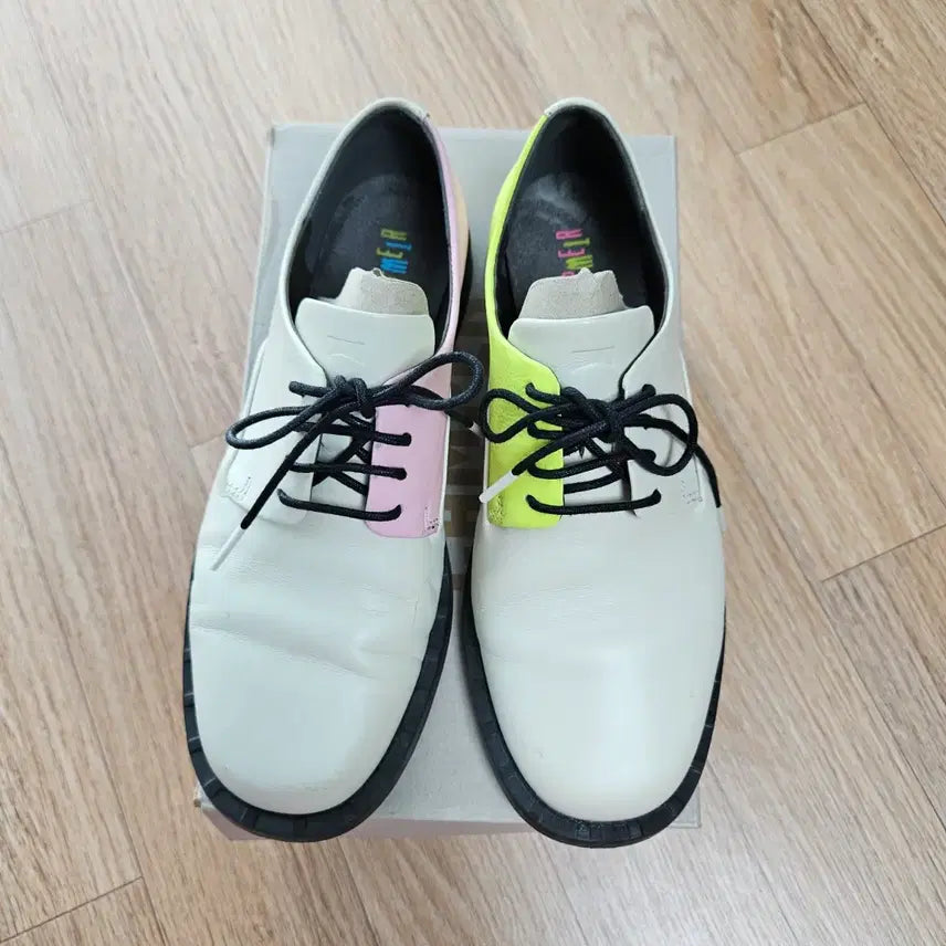 [BUNJANG] Camper Twins Leather Flats 230mm / 캠퍼 twins 단화 230mm